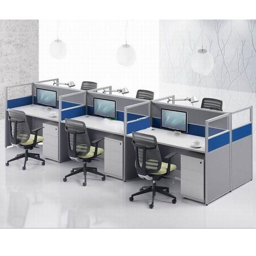 厂家直销 上海办公家具 屏风办公桌 电脑桌 4人卡位组合 工作位